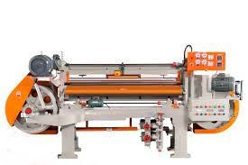 Kualitas  PE EPDM SBR CR EVA Splitting Machine  Adjustable Cutting Speed 10-40m/Min pabrik