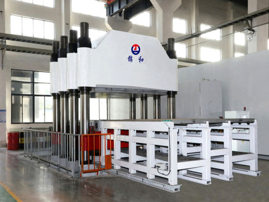 Kompresi mesin pencet hidrolik Untuk Rubber Molding Rubber Bearing Curing