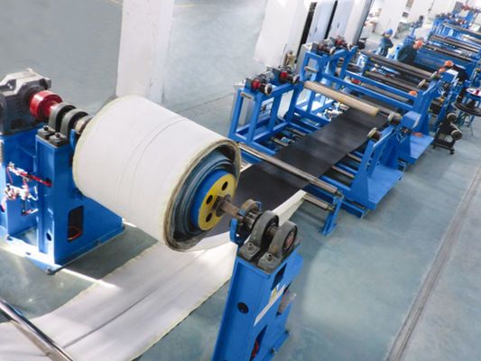 Vulkanisasi Karet Conveyor Belt Mesin Produksi Peralatan Forming Tegangan Konstan