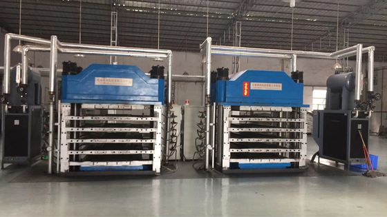 40 Inch 1650T EVA PE EPDM SBR Mesin Pencet busa