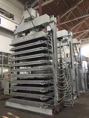 Pe EVA Mesin Percetakan Hidraulik Pengolahan Plat Chromed Teflon Plated Desain