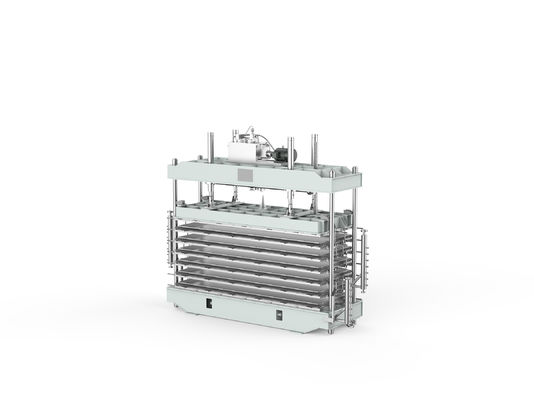 Manual Control Foam Sheet Making Machine dengan Teflon Planted Platen