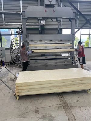 Mesin Pencet busa EVA 30 Ton kekuatan kompresi 6-12 lapisan