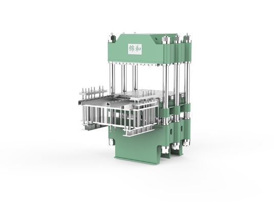 Mesin press vulcanisasi karet 10000T
