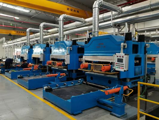 Membentuk Mesin Percetakan Karet Hidrolik Mesin Cetakan Kompresi 900mm Piring Pemanas