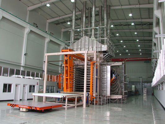 Mesin penekan kayu lapis hidrolik 0-22 MPa Mode Kontrol PLC