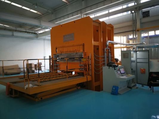 Hydraulic Hot Press Machine Untuk Plywood Penyesuaian Tekanan Otomatis Manual